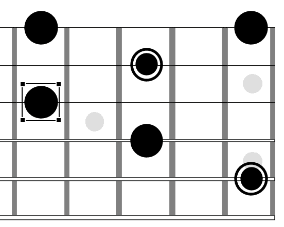 diminished Arpeggio Shape for Guitar